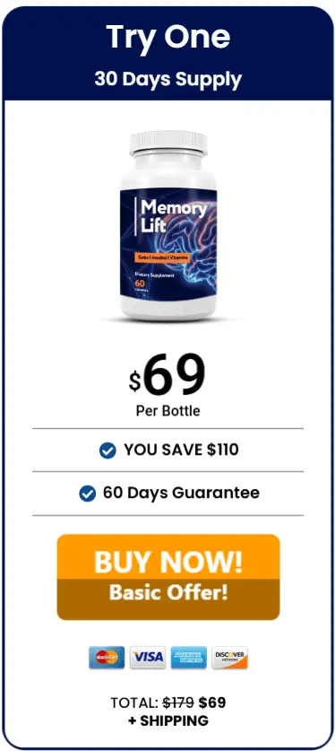 MemoGenesis 1 Bottle 